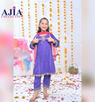 purple lawn cotton hyderabadi dress (2)