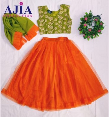trendy-green-lehenga-choli-dress