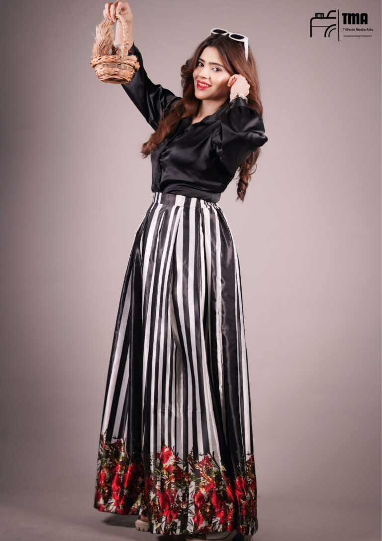 Monochrome Striped Chic