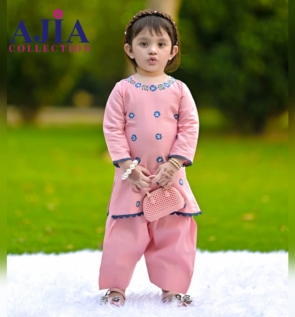 Light Pink Petal Bloom-2 Piece